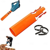 ieftine Ustensile-amplificator de aer pentru suflanta de frunze, amplificator de flux de aer pentru suflantă, extensia duzei turbo crește viteza &amp;Accesoriul de suflantă de frunze puternic se potrivește cu suflante de