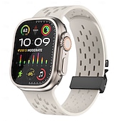 economico Cinturini per Apple Watch-Cinturino Sportivo Anello Solo Compatibile con Cinturino dell'Apple Watch 49mm 46mm 45mm 44mm 42mm Lusso Regolabili Silicone Cinturino di ricambio per iwatch Ultra 3 2 Series 11 10 9 8 7 SE 6 5 4 3 2