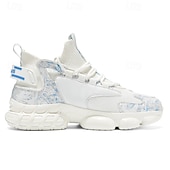 ieftine Pantofi de alergare pentru bărbați-Adidași sport albaștri și argintii pentru bărbați - pantofi de alergare de înaltă performanță cu design dinamic, ideali pentru stiluri de viață active și activități în aer liber