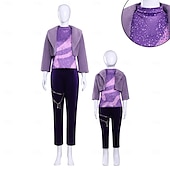 cheap Couple &amp; Group Costumes-Animal Detective Sparkling Animal Singer Pop Star Sheep Gazelle Dress Fancy Costume Carnival Costume Cosplay Costume for Girls' Kids Adults' Carnival Party Performance