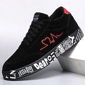 abordables Zapatillas Informales-Zapatillas deportivas rojas informales para hombre: modernas y cómodas, perfectas para el día a día, salidas informales y un estilo urbano.