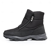 cheap Winter &amp; Snow Boots-Men's Waterproof Insulated Snow Boots - Non-Slip Warm Outdoor Hiking Boots for Winter Sports and Cold Weather