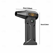 cheap Vehicle Cleaning Tools-Handheld Powerful Turbofan Yard Lawn and Gardening/snow Removal Tools/machines High-speed Brushless Motor Built-in Large Capacity Battery Car Dust Removal Fan Portable Outdoor Dust Removal Fan!
