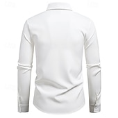 economico Costumi maschili degli anni '20-Anni Ruggenti Anni 1920 Retrò Vintage Blusa / Camicia Gangster Testimoni dello Sposo Slim Fit Costume Per uomo Mascherata Abbigliamento da sera Affari / Cerimonia / Matrimonio Addio al Nubilato Adulti