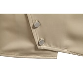 baratos Fantasias masculinas dos anos 1920-Loucos anos 20 Anos 20 Retro Vintage Blusa / Camisa Mafioso Padrinho Corte Justo Fantasia Homens Baile de Máscaras Traje de festa para noite Negócio / Cerimônia / Casamento Festa de Solteira Adulto