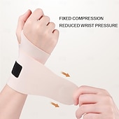 cheap Braces &amp; Supports-2 Pack Wrist Brace Support for Carpal Tunnel Pain Relief, Ultra Thin Elastic for Tear, Ulnar Wrist wraps Repetitive Wrist Use Injury, Fit Left or Right Hand, Small and Medium Hands Sizes