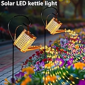 cheap Outdoor Lights-2 Color Lights/warm Light Solar Water Bottle Lights Outdoor Light Sensing Automatic Switch Suitable for Various Scenarios Such As Gardens Lawns Courtyards and Tabletops As A Friend's Housewarmin