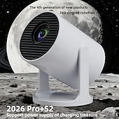 رخيصةأون بروجيكتورات-بروجكتور HY300 Pro S2 4K سينما منزلية بروجكتور خارجي هدية عيد الحب