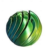 זול אספקה לבית-צעצועי פידג'ט כדור הדפסה תלת מימדית, כדור הילוך צעצוע פידג'ט נוזלי מסתובב כדור זרימת נוזל עם עיצוב מסתובב שולחן אינטראקטיבי, צעצועים למשרד, בית ולנסיעות, צעצועי הקלה בחרדה