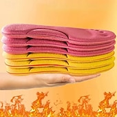 Недорогие отопление охлаждение-2 пары стелек с подогревом, термостатические стельки с массажным эффектом, с эффектом памяти, стельки с поддержкой свода стопы, зимние с подогревом для мужчин и женщин