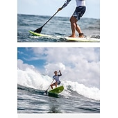 billige One Pieces Rash Guards-Herre Rash-guard Svømmeskjorte UPF50+ Hurtigtørkende Lettvekt Langermet Ikke-Klø Klær Badedrakt Surfing Strand Vannsport Svømming Lapper Sommer