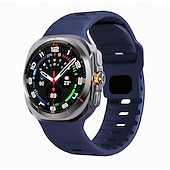 cheap Samsung Watch Bands-Watch Band for Samsung Galaxy Watch Ultra 47mm Silicone Replacement  Strap Adjustable Sport Band Modern Buckle Trail Loop Wristband