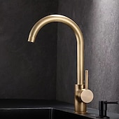 abordables Robinets de lavabo-Robinet de lavabo - Cascade Électroplaqué Ensemble central Poignée unique à un trouBath Taps