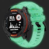 olcso Garmin óraszíjak-Óraszíj mert Garmin Ösztön 3 Szilikon Csere Szíj Állítható Sportszíj Modern csat Virágos Nyomtatott Karszalag