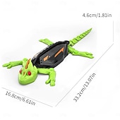 cheap Gifts-Wall Crawler Gecko with Official Wall Climber Technology Rechargeable Remote Control Robot Kids Toys Prank Toys for Boys &amp; Girls Ages 4 &amp; Up