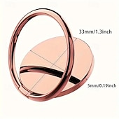 levne Držáky na telefon-Kroužkový držák, ultratenký otočný držák na smartphone, univerzální kovový držák do auta s úchyty, vodotěsný kroužkový držák na mobilní telefony