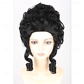 cheap Historical Wigs-18th Century Colonial Wig for Adult Women Victorian Queen for Carnival Festival Party