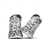 preiswerte Lässige Sneakers-Rote Herren-Sneaker für den Alltag – modisches Design mit auffälligen Prints, ideal als Weihnachtsgeschenk und für festliche Outfits