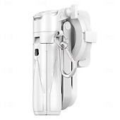 abordables Supports de téléphone-Poignée de support pour smartphone avec trépied, compatible iPhone 15, 14 Pro Max, S23 et S22 Ultra, avec déclencheur Bluetooth et adaptateur pour griffe flash, idéale pour les selfies, vlogs et