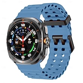 voordelige Samsung horlogebanden-Horlogeband voor Samsung Galaxy Kijk Ultra Siliconen Vervanging Band Verstelbaar Sportband Moderne gesp Oceaan band Polsbandje