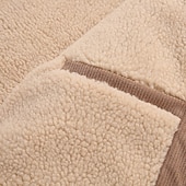 baratos Jaquetas Casuais-Homens Jaqueta de Inverno Casaco de lã Jaqueta casual Férias Diário Térmico / Quente Bolsos Tosão Outono Inverno Tecido Moda Roupa de rua Lapela Padrão Preto cáqui Verde Tropa Cinzento Casaco