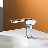 cheap Bathroom Sink Faucets-Bathroom Sink Faucet - Classic Electroplated Centerset Single Handle One HoleBath Taps