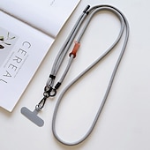 halpa Puhelinnauhat ja rannehihnat-Uusi muodikas puhelinhihna - extrapitkä kaulahihna paksunnetulla vahvikkeella ulkoiluun, vaellukseen, kameraretkille - unisex-ranneketju