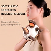 cheap Body Massager-New Oblique Square Massager Shoulder and Neck Massager Cervical Hot Compress Home Cervical Massager Perfect Birthday Valentine's Day Gift for Boys and Girls for and Thanksgiving