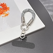 abordables Correas para el teléfono y muñequeras-Nueva correa para teléfono con clip, pulsera y clip, resistente y duradera. &amp;Cordón para cámara unisex antipérdida, correa de muñeca corta para teléfono, nuevo cordón giratorio de una pieza con cierre