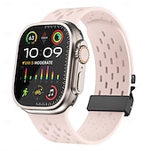 economico Cinturini per Apple Watch-Cinturino Sportivo Anello Solo Compatibile con Cinturino dell'Apple Watch 49mm 46mm 45mm 44mm 42mm Lusso Regolabili Silicone Cinturino di ricambio per iwatch Ultra 3 2 Series 11 10 9 8 7 SE 6 5 4 3 2