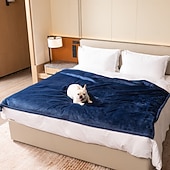 お買い得  マットとブランケット-プレミアムソフト犬用ブランケット、洗える猫用ブランケット、室内猫用、大型犬、中型犬、小型犬、子犬の必需品