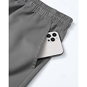 billiga Löparbyxor och tights-Herr Sportmjukisbyxor Casual joggingbyxor Militärbyxor Med fickor Underdelar Gym Fritids- Träningspass Höst vinter Gym Camping Träna Normal Sportkläder Sportkläder Solid färg Svart Kaki Armégrön