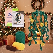 economico Per bambini-Kit di uncinetto per principianti kit di uncinetto per principianti kit di avvio completo per adulti kit di uncinetto e maglieria con video tutorial passo-passo regalo di Natale