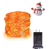 halpa Sähkökäyttöinen-Fantasiavalot sisätiloihin portaita makuuhuoneessa häissä puuloma-juhlatunnelman koristevalonjohdolla matalajännitteisellä pistokkeella 10/20/30/50/150/200M