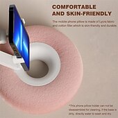 baratos Suporte para telemóvel-Suporte flexível para celular com ajuste de altura e ângulo para cama, compatível com iPhone 14 Pro Max, iPhone 13 Pro Max, etc. Samsung S10, S9, S8. &amp; outro