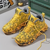 preiswerte Lässige Sneakers-Rote Herren-Sneaker für den Alltag – modisches Design mit auffälligen Prints, ideal als Weihnachtsgeschenk und für festliche Outfits