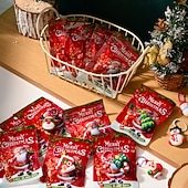 cheap Advent Calendar-32pcs Christmas Ornament Set with Santa, Reindeer, Snowmen &amp; Candy Canes, Festive Holiday Decorations with Hanging Loop, Perfect For Backpacks