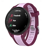ieftine Curele de ceas Garmin-Uita-Band pentru Garmin Vivoactive 6 5 Approach S50 S70 S42 Forerunner 165 55 Vívomove Sport Venu Sq 2 Plus D2 Air X10 Silicon Înlocuire Curea Fixare rapidă 22 mm Ajustabil Banderolă Sport Catarama