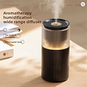 levne Dekorativní světla-1 ks USB/dobíjecí zvlhčovač vzduchu 250 ml mlhový zvlhčovač teplé bílé noční světlo RGB lampa tichý studený mlhový difuzér