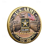 halpa Yhdysvaltojen 250-vuotisjuhla-250-vuotisjuhlan muistokolikot – Yhdysvaltojen merijalkaväen suunnittelu keräilykolikot kestävät metalliset näyttelykolikot keräilijöille ja lahjaidea patriotinen sotilasaihe semikvinkentenniaalille