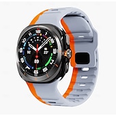 cheap Samsung Watch Bands-Watch Band for Samsung Galaxy Watch Ultra 47mm Silicone Replacement  Strap Adjustable Sport Band Modern Buckle Trail Loop Wristband