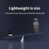 رخيصةأون كاميرا الحركة-كاميرا أكشن M11 قابلة للحمل وظيفة تسجيل الصور والفيديو مقاومة للماء تحكم واي فاي ميني 0 بوصة 48 ميجابكسل 4K 128 جيجابايت هدية يوم الفالنتاين