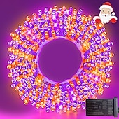 cheap Plug String Lights-Christmas Tree Decorative String Lights Fairy String Lights 8 Function Low Voltage Safety Plug in Holiday Wedding Party Atmosphere Decorative Lights Props 10/20/30/50/100 meters