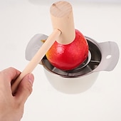 お買い得  果物＆野菜調理用品-3 in 1 ザクロ皮むきツール（ハンマー付き） - 頑丈な 304 ステンレススチール製ミートピッカー、フルーツオープニングナイフ &amp;セパレーター - 家庭用キッチン用手動ザクロピッカー