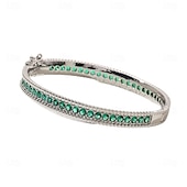 olcso Karkötők-Cirkonium Klasszikus Mini Elegáns Szüret Divat divatba jövő Króm Karkötő ékszerek Ibolya / Kék / Lóhere Kompatibilitás Esküvő Parti Eljegyzés Diákbál