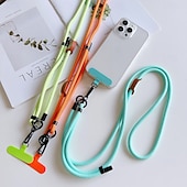 halpa Puhelinnauhat ja rannehihnat-Uusi muodikas puhelinhihna - extrapitkä kaulahihna paksunnetulla vahvikkeella ulkoiluun, vaellukseen, kameraretkille - unisex-ranneketju