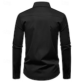 economico Costumi maschili degli anni '20-Anni Ruggenti Anni 1920 Retrò Vintage Blusa / Camicia Gangster Testimoni dello Sposo Slim Fit Costume Per uomo Mascherata Abbigliamento da sera Affari / Cerimonia / Matrimonio Addio al Nubilato Adulti
