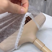 Χαμηλού Κόστους Είδη καθαριότητας-100 τεμάχια κάλυμμα σκούπας μιας χρήσης, κάλυμμα σκόνης σκούπας μιας χρήσης από μη υφασμένο υλικό, μανίκια ξεσκονίσματος πολλαπλών χρήσεων &amp;Εργαλείο καθαρισμού χωρίς πλύσιμο, για σκληρό ξύλο, πλακάκια