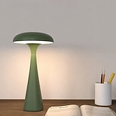 abordables Lampes de table-Lampe de table LED rechargeable 3 W, à intensité variable, commande tactile, portable avec interrupteur, 3 températures de couleur (3000 K/4500 K/6000 K), idéale pour le salon et la chambre.