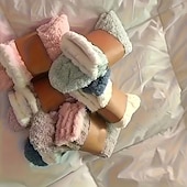 رخيصةأون تسخين تبريد-15 زوجًا من الجوارب الحرارية النسائية - جوارب شتوية من السيليكون مضادة للانزلاق بألوان ناعمة - تحافظ على شكلها غير قابلة للانزلاق ومناسبة للارتداء اليومي في صالة الألعاب الرياضية والاستخدام بعد